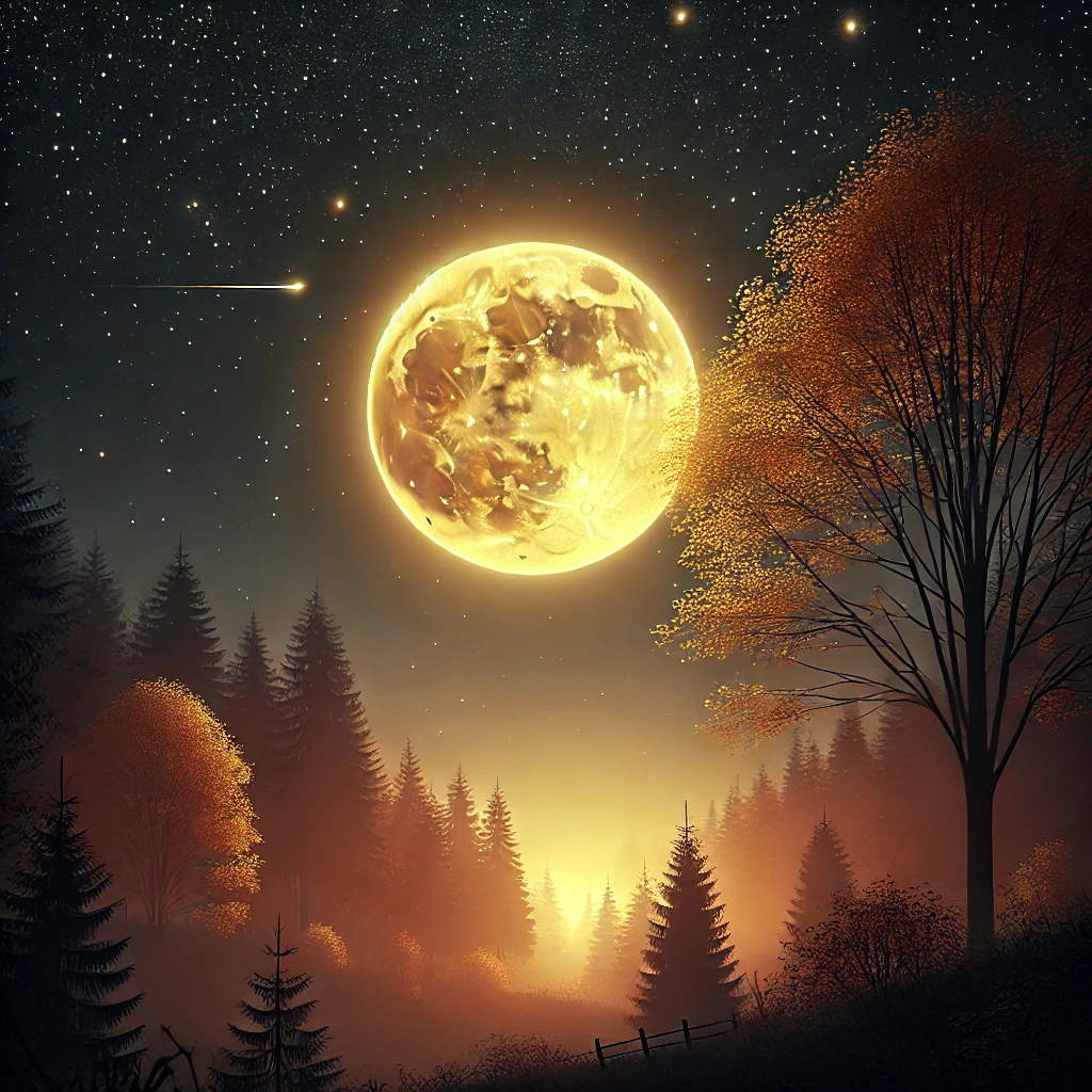 Lune automnale