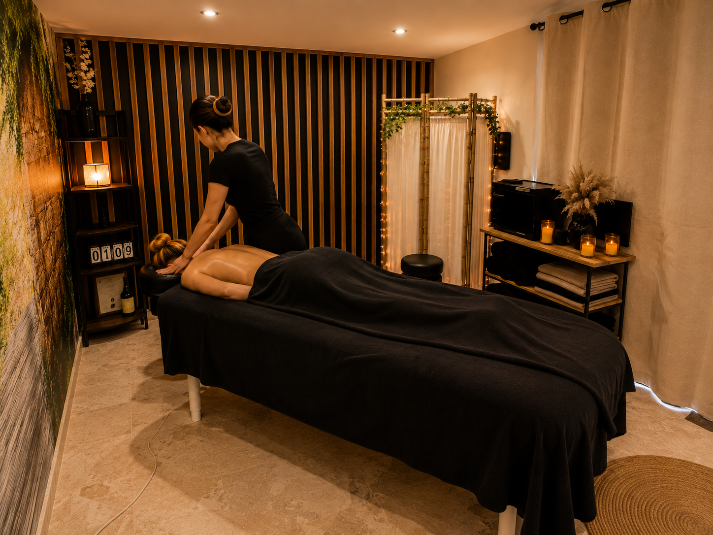 Massage Signature 75 minutes dans le salon Les Mains d'Alice